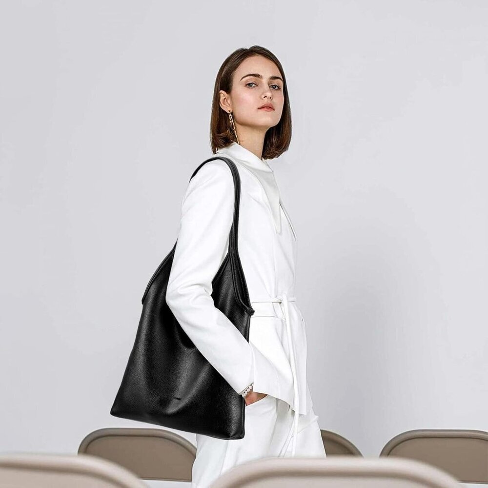 Slouchy Hobo Bags for Women Soft Designer Shoulder Purses Ladies Top Handle Hand - Picture 5 of 5